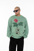 画像をギャラリービューアに読み込む, LATTINA JUMPER ニットセーター / GREEN / AW24-12730