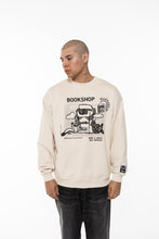 画像をギャラリービューアに読み込む, BOOK SHOP CREWNECK クルースウェット / CREAM / AW24-12723