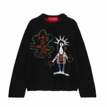 画像をギャラリービューアに読み込む, PUNK JUMPER ニットセーター / BLACK / AW26-14489