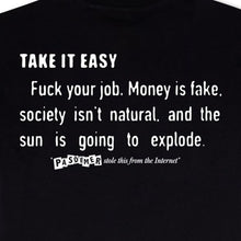 画像をギャラリービューアに読み込む, INTERNET QUOTES T-SHIRT Tシャツ / BLACK / SS26-14044