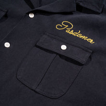 画像をギャラリービューアに読み込む, BOWLING SHIRT 長袖シャツ / BLACK / AW25-13665