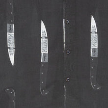画像をギャラリービューアに読み込む, KNIVES SHIRT 半袖シャツ / BLACK / SS25-13143