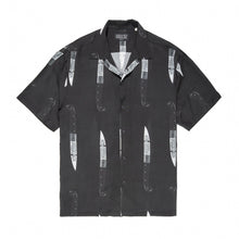 画像をギャラリービューアに読み込む, KNIVES SHIRT 半袖シャツ / BLACK / SS25-13143
