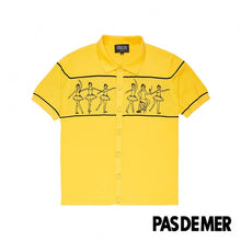 画像をギャラリービューアに読み込む, BALLET POLO SWEATER 半袖シャツ / MUSTARD / SS25-13127