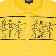 画像をギャラリービューアに読み込む, BALLET POLO SWEATER 半袖シャツ / MUSTARD / SS25-13127