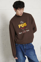 画像をギャラリービューアに読み込む, PUB SWEATSHIRT クルースウェット / BURGUNDY / AW25-13683
