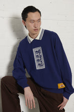 画像をギャラリービューアに読み込む, STONED ISLAND POLO LONGSLEEVE ポロシャツ / BLUE / AW25-13688