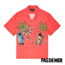 画像をギャラリービューアに読み込む, SUNBURN SHIRT 半袖シャツ / RED / SS25-13158