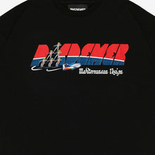 画像をギャラリービューアに読み込む, NEW MED DESIGN T-SHIRT オーバーサイズTシャツ / BLACK