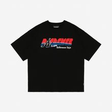 画像をギャラリービューアに読み込む, NEW MED DESIGN T-SHIRT オーバーサイズTシャツ / BLACK
