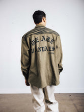 画像をギャラリービューアに読み込む, WAV SHIRT 長袖シャツ / ARMY GREEN グリーン