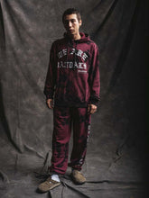 画像をギャラリービューアに読み込む, WAV PANTS スウェットパンツ / BLACK ブラック/BURGUNDY バーガンディー