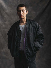 画像をギャラリービューアに読み込む, WAV BOMBER JACKET ボンバージャケット / BLACK ブラック