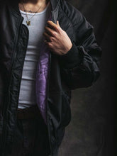 画像をギャラリービューアに読み込む, WAV BOMBER JACKET ボンバージャケット / BLACK ブラック