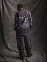 画像をギャラリービューアに読み込む, DIRTY BOOTS SHIRT 長袖シャツ / GREY/BLACK/BURGUNDY