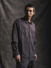 画像をギャラリービューアに読み込む, DIRTY BOOTS SHIRT 長袖シャツ / GREY/BLACK/BURGUNDY