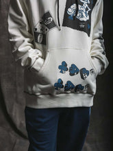 画像をギャラリービューアに読み込む, POKER HOODY パーカー / NATURAL ナチュラルホワイト