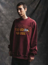 画像をギャラリービューアに読み込む, TOO SCHOOL SWEATSHIRT クルーネックスウェット / BURGUNDY バーガンディー