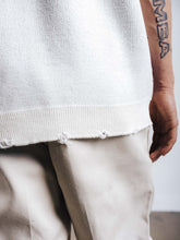 画像をギャラリービューアに読み込む, CRYSTAL OVERSIZE VEST ニットベスト / NATURAL ナチュラルホワイト