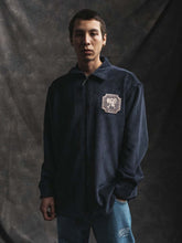 画像をギャラリービューアに読み込む, CRYSTAL SHIRT 長袖シャツ / DARK BLUE ブルー