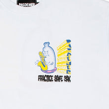 画像をギャラリービューアに読み込む, SAFE SAX T-SHIRT Tシャツ / WHITE ホワイト 白