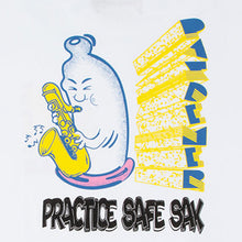 画像をギャラリービューアに読み込む, SAFE SAX T-SHIRT Tシャツ / WHITE ホワイト 白