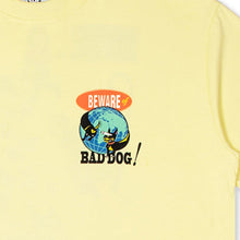 画像をギャラリービューアに読み込む, BAD DOG T-SHIRT Tシャツ / LIGHT YELLOW イエロー 黄色