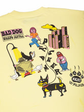画像をギャラリービューアに読み込む, BAD DOG T-SHIRT Tシャツ / LIGHT YELLOW イエロー 黄色