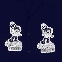 画像をギャラリービューアに読み込む, ISCREAM SHIRT 半袖シャツ / DARK BLUE/WHITE ネイビーホワイト 白