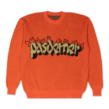 画像をギャラリービューアに読み込む, MOTOCROSS KNIT ニットセーター / ORANGE オレンジ