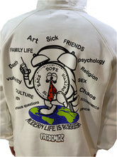 画像をギャラリービューアに読み込む, LIFE IS RABBISH HOODY パーカー / NATURAL ナチュラルホワイト