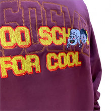 画像をギャラリービューアに読み込む, TOO SCHOOL SWEATSHIRT クルーネックスウェット / BURGUNDY バーガンディー