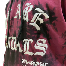 画像をギャラリービューアに読み込む, WAV HOODY パーカー / BLACK ブラック/BURGUNDY バーガンディー