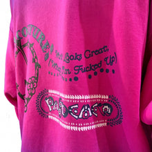 画像をギャラリービューアに読み込む, WORLD LOOKS GREAT HOODY パーカー / FUCSIA/BLUE ブルー ピンク