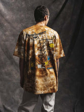 画像をギャラリービューアに読み込む, DIRTY BOOTS TIE DYE T-SHIRT Tシャツ / NATURAL ホワイト/BROWN ブラウン