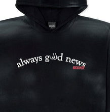 画像をギャラリービューアに読み込む, ALWAYS GOOD NEWS HOODY パーカー / BLACK ブラック / AW23-11828