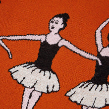 画像をギャラリービューアに読み込む, BALLET KNIT ニットセーター / ORANGE オレンジ / AW23-11834