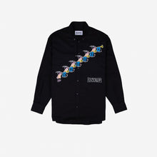 画像をギャラリービューアに読み込む, DRUGS SHIRT 長袖シャツ / BLACK