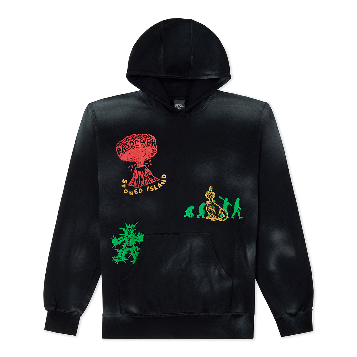EVOLUTION HOODY パーカー / BLACK ブラック / AW23-11837 – PAS DE 