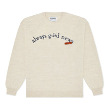 画像をギャラリービューアに読み込む, ALWAYS GOOD NEWS KNIT ニットセーター / NATURAL 12750