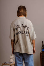 画像をギャラリービューアに読み込む, WAV SHIRT 半袖シャツ / NATURAL ホワイト/GREEN グリーン