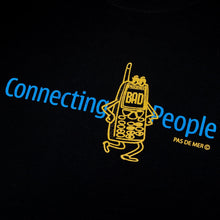 画像をギャラリービューアに読み込む, MOBILE T-SHIRT Tシャツ / BLACK