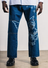 画像をギャラリービューアに読み込む, PRAISE PANTS デニムパンツ / BLUE DENIM ブルー / AW23-11864