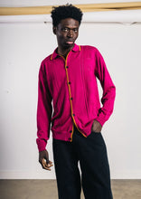 画像をギャラリービューアに読み込む, HIGH COUTURE POLO SWEATER ポロセーター / FUCSIA