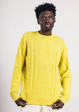 画像をギャラリービューアに読み込む, LOGO KNIT ニットセーター / YELLOW イエロー / AW23-11843
