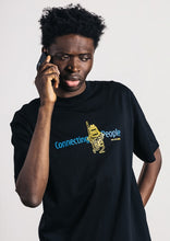 画像をギャラリービューアに読み込む, MOBILE T-SHIRT Tシャツ / BLACK