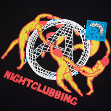 画像をギャラリービューアに読み込む, NIGHTCLUBBING TEE Tシャツ / OLD BLACK / SS24-12121
