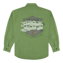 画像をギャラリービューアに読み込む, OFFICINA SHIRT 長袖シャツ / ARMY GREEN