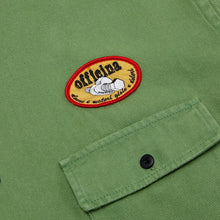 画像をギャラリービューアに読み込む, OFFICINA SHIRT 長袖シャツ / ARMY GREEN