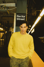画像をギャラリービューアに読み込む, LOGO KNIT ニットセーター / YELLOW イエロー / AW23-11843